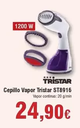 Oferta de Tristar - Cepillo Vapor St8916 por 24,9€ en Froiz