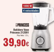 Oferta de Princess - Batidora Vaso por 39,9€ en Froiz