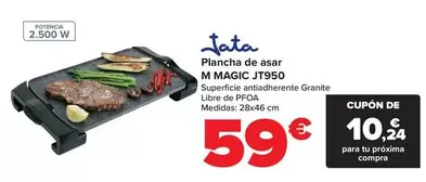 Oferta de Jata - Plancha De Asar M Magic  JT950 por 59€ en Carrefour