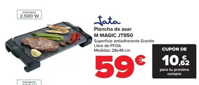 Oferta de Jata - Plancha De Asar M Magic  JT950 por 59€ en Carrefour