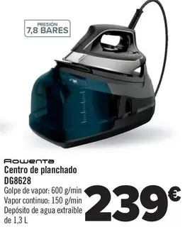 Oferta de Rowenta - Centro De Planchado DG8628 por 239€ en Carrefour