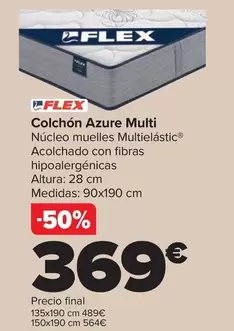 Oferta de Flex - Colchon Azure Multi por 369€ en Carrefour