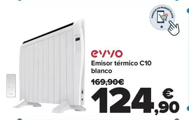 Oferta de Emisor Térmico C10 Blanco por 124,9€ en Carrefour