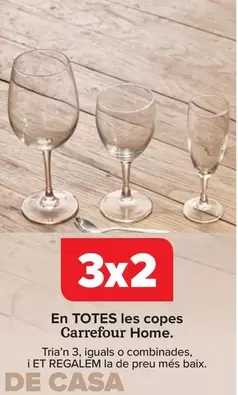 Oferta de Carrefour Home - En Todas Las Copas en Carrefour