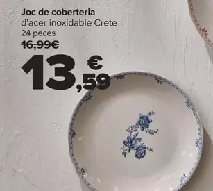 Oferta de Juego De Cubertería por 13,59€ en Carrefour