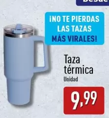 Oferta de Taza Termica por 9,99€ en ALDI