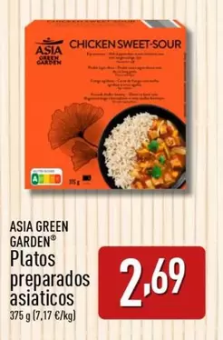 Oferta de Asia Green Garden - Platos Preparados Asiaticos por 2,69€ en ALDI