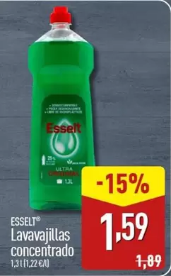 Oferta de Esselt - Lavavajillas Concentrado por 1,59€ en ALDI