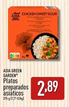 Oferta de Asia Green Garden - Platos Preparados Asiaticos por 2,89€ en ALDI