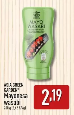 Oferta de Asia Green Garden - Mayonesa Wasabi por 2,19€ en ALDI