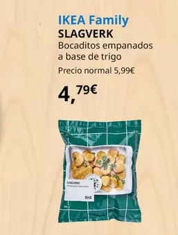 Oferta de Ikea Family - Slagverk Bocaditos Empanados A Base De Trigo por 4,79€ en IKEA