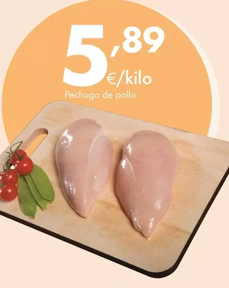 Oferta de Pechuga De Pollo por 5,89€ en Supermercados Lupa