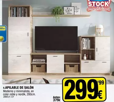 Oferta de Home - Apilable De Salón por 299,99€ en Rapimueble