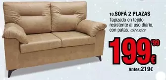 Oferta de Sofá 2 Plazas por 199,99€ en Rapimueble