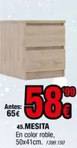 Oferta de Mesita por 58,99€ en Rapimueble