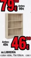 Oferta de Librería por 46,99€ en Rapimueble