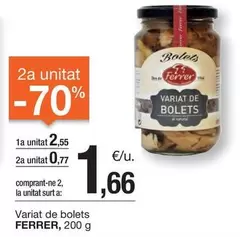 Oferta de Ferrer - Variat De Bolets por 2,55€ en BonpreuEsclat