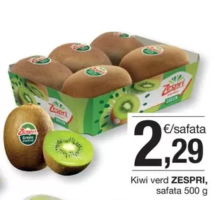 Oferta de Zespri - Kiwi Verd por 2,29€ en BonpreuEsclat