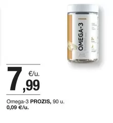 Oferta de Prozis - Omega-3 por 7,99€ en BonpreuEsclat