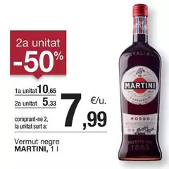 Oferta de Martini - Vermut Negre por 10,65€ en BonpreuEsclat