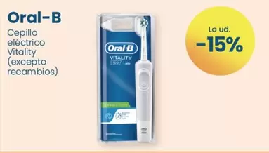 Oferta de Oral B - Cepillo Electrico Vitality en Clarel