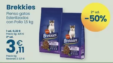 Oferta de Affinity - Brekkies por 3,11€ en Clarel