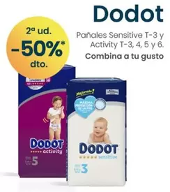 Oferta de Dodot - Panales Sensitive en Clarel