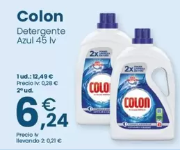 Oferta de Colon - Detergente Azul por 12,49€ en Clarel