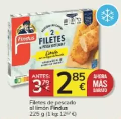 Oferta de Findus - Filetes De Pescado Al Limón por 2,85€ en Consum