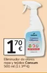 Oferta de Consum - Eliminador De Colores Ropa Y Tejidos por 1,7€ en Consum