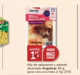 Oferta de Angomar - Mix De Salazones Y Salmon Ahumado en Consum