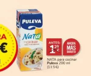 Oferta de Puleva - Nata Para Cocinar en Consum