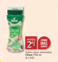 Oferta de Chovi - Salsa Cesar Ensaladas por 2€ en Consum