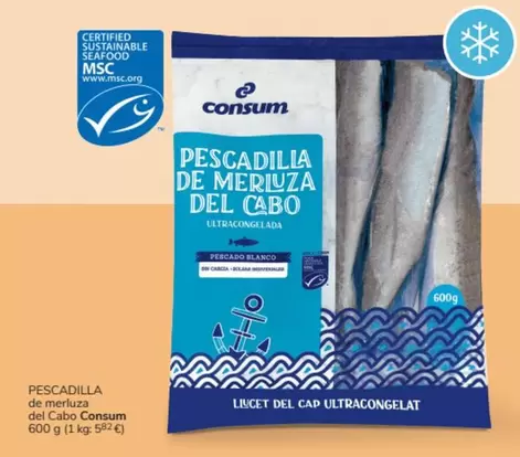 Oferta de Consum - Pescadilla De Meluza Del Cabo por 1,79€ en Consum