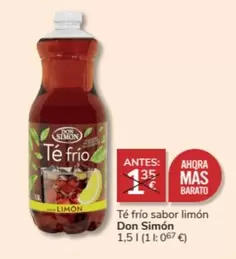 Oferta de Don Simón - Te Frio Sabor Limon por 1€ en Consum