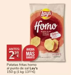 Oferta de Lay's - Patatas Fritas Horno Al Punto De Sal en Consum