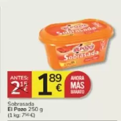 Oferta de El Pozo - Sobrasada por 1,89€ en Consum