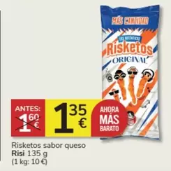 Oferta de Risi - Risketos Sabor Queso por 1,35€ en Consum