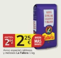 Oferta de La Fallera - Arroz Especial Caldosos Y Melosos por 2,25€ en Consum