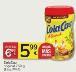 Oferta de Cola Cao - Original por 5,99€ en Consum