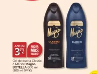 Oferta de Mango - Gel De Ducha Classic O Marine Magno Botella por 3€ en Consum