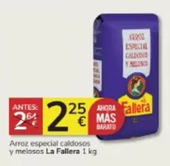 Oferta de La Fallera - Arroz Especial Caldosos Y Melosos por 2,25€ en Consum