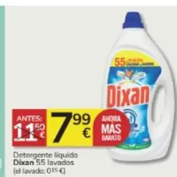 Oferta de Dixan - Detergente Liquido por 7,99€ en Consum