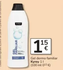 Oferta de Kyrey - Gel Dermo Familiar por 1,15€ en Consum