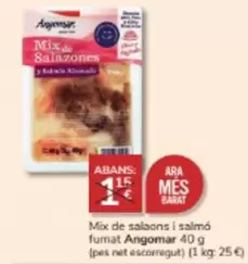 Oferta de Angomar - Mix De Salaons I Salmo Fumat por 1€ en Consum