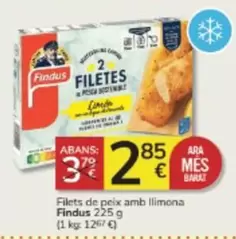 Oferta de Findus - Filets De Peix Arrici Llimona por 2,85€ en Consum