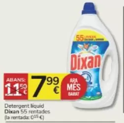 Oferta de Dixan - Detergent Liquid  por 7,99€ en Consum