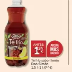 Oferta de Don Simón - Té Trío Sabor Limón por 1€ en Consum