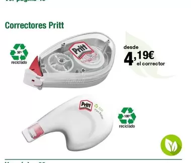 Oferta de Pritt - Correctores por 4,19€ en Staples Kalamazoo