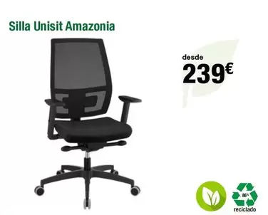 Oferta de Silla Unisit Amazonia  por 239€ en Staples Kalamazoo